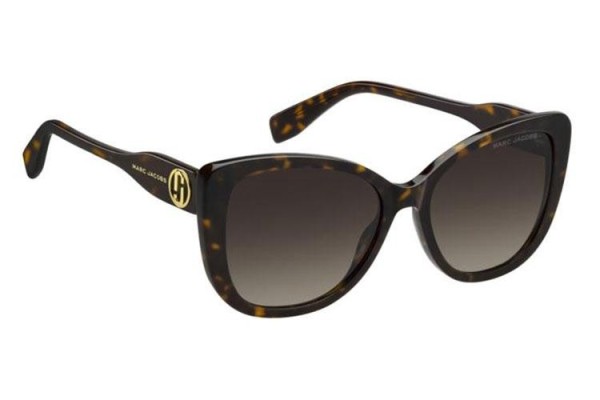 Okulary przeciwsłoneczne Marc Jacobs MARC815/S 086/HA Kocie oczy Havana