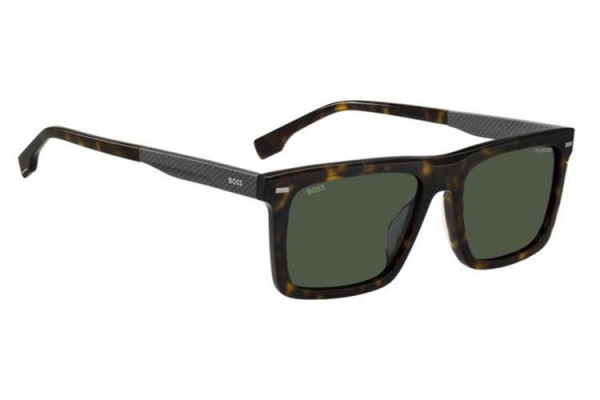 Okulary przeciwsłoneczne BOSS BOSS1765/G/S 086/UC Polarized Kwadratowe Havana