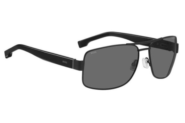 Okulary przeciwsłoneczne BOSS BOSS1761/S 003/M9 Polarized Kwadratowe Czarne