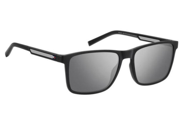 Okulary przeciwsłoneczne Tommy Hilfiger TH2201/S 08A/TI Kwadratowe Czarne