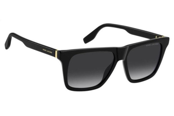 Okulary przeciwsłoneczne Marc Jacobs MARC847/S 807/9O Kwadratowe Czarne