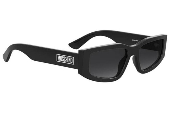 Okulary przeciwsłoneczne Moschino MOS186/S 807/9O Kocie oczy Czarne