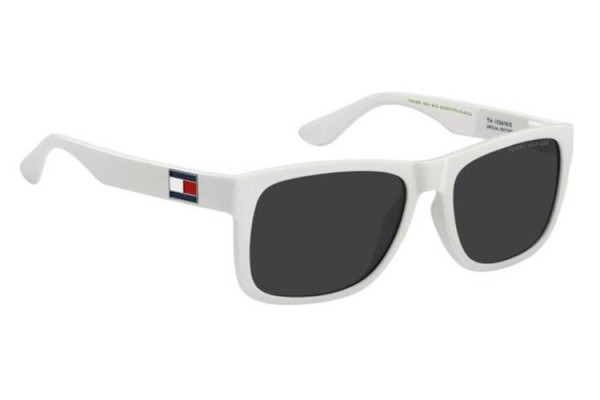 Okulary przeciwsłoneczne Tommy Hilfiger TH1556/N/S 6HT/IR Kwadratowe Białe