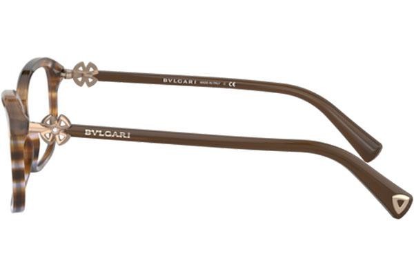 Okulary korekcyjne Bvlgari BV4191B 5231 Kocie oczy Havana