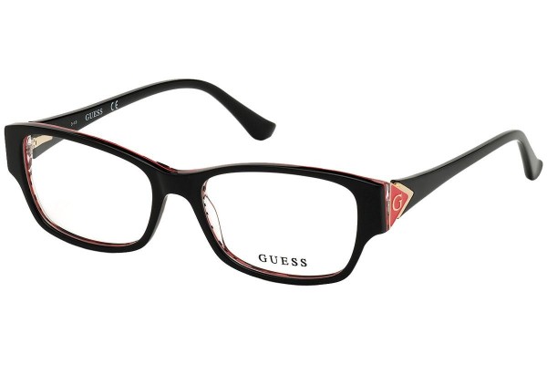 Okulary korekcyjne Guess GU2748 005 Prostokątne Czarne