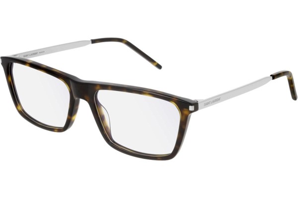 Okulary korekcyjne Saint Laurent SL344 008 Prostokątne Havana