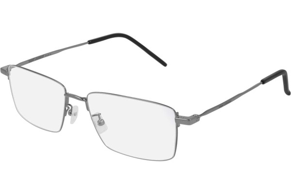 Okulary korekcyjne Saint Laurent SL413WIRE 004 Prostokątne Srebrne