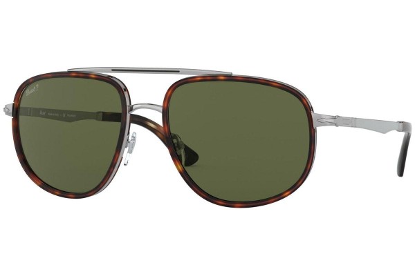 Okulary przeciwsłoneczne Persol PO2465S 513/58 Polarized Kwadratowe Havana