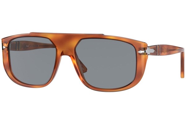 Okulary przeciwsłoneczne Persol PO3261S 96/56 Kwadratowe Havana