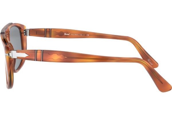 Okulary przeciwsłoneczne Persol PO3261S 96/56 Kwadratowe Havana