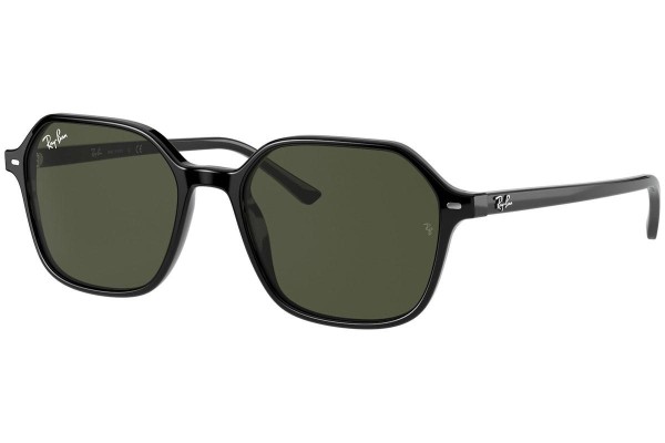 Okulary przeciwsłoneczne Ray-Ban John RB2194 901/31 Kwadratowe Czarne