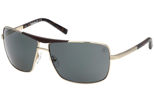 Okulary przeciwsłoneczne Timberland TB9258 32R Polarized Pilotki (Aviator) Złote