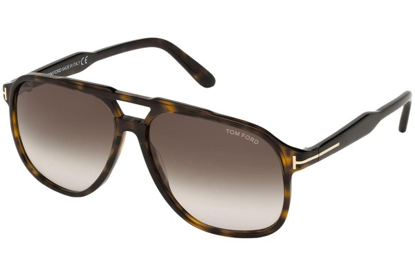 Okulary przeciwsłoneczne Tom Ford FT0753 52K Pilotki (Aviator) Havana