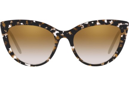 Okulary przeciwsłoneczne Dolce & Gabbana Timeless Collection DG4408 911/6E Kocie oczy Havana