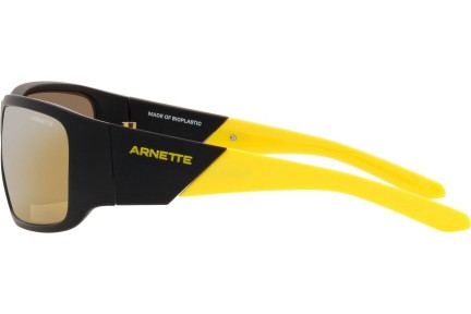 Okulary przeciwsłoneczne Arnette Snap II AN4297 28085A Prostokątne Czarne