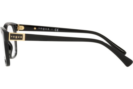 Okulary korekcyjne Vogue Eyewear VO5424B W44 Kocie oczy Czarne