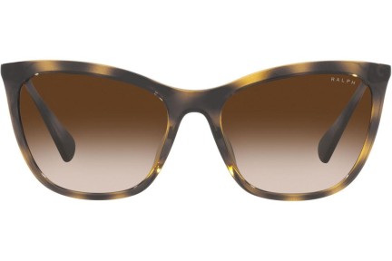 Okulary przeciwsłoneczne Ralph by Ralph Lauren RA5289 50033B Kocie oczy Havana