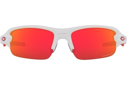 Okulary przeciwsłoneczne Oakley Flak XXS OJ9008-09 Prostokątne Białe