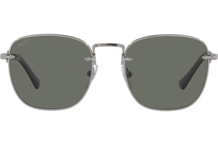 Okulary przeciwsłoneczne Persol PO2490S 513/58 Polarized Kwadratowe Srebrne