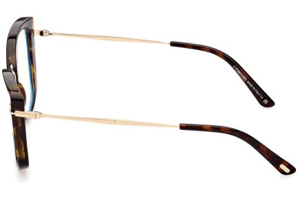 Okulary korekcyjne Tom Ford FT5816-B 052 Kocie oczy Havana