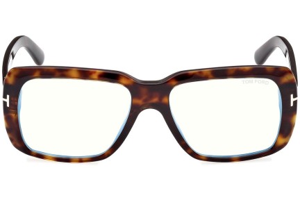 Okulary korekcyjne Tom Ford FT5822-B 052 Kwadratowe Havana