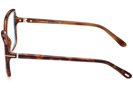 Okulary korekcyjne Tom Ford FT5813-B 055 Kocie oczy Havana