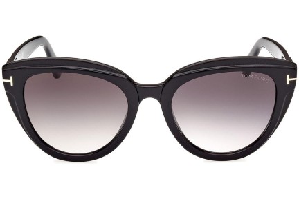 Okulary przeciwsłoneczne Tom Ford FT0938 01B Kocie oczy Czarne