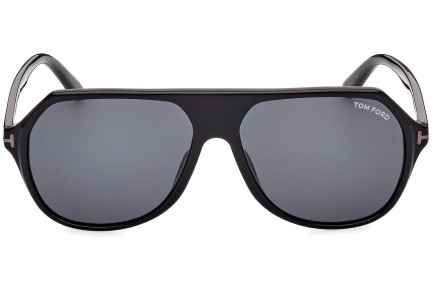 Okulary przeciwsłoneczne Tom Ford FT0934-N 01A Pilotki (Aviator) Czarne