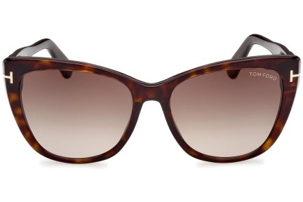 Okulary przeciwsłoneczne Tom Ford FT0937 52K Kocie oczy Havana