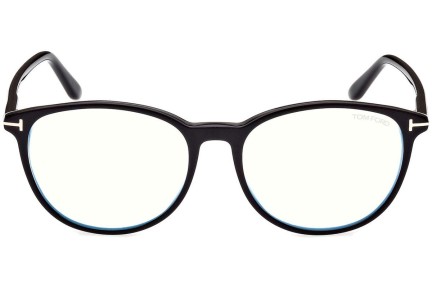 Okulary korekcyjne Tom Ford FT5810-B 001 Kocie oczy Czarne