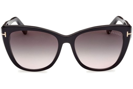 Okulary przeciwsłoneczne Tom Ford FT0937 01B Kocie oczy Czarne