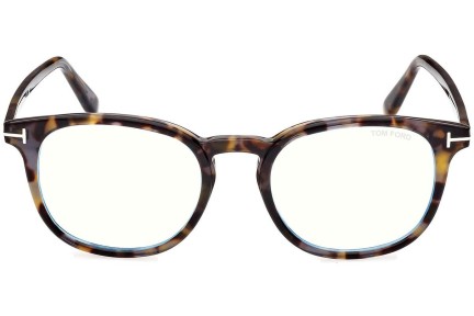 Okulary korekcyjne Tom Ford FT5819-B 055 Okrągłe Havana