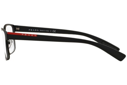 Okulary korekcyjne Prada Linea Rossa PS50GV DG01O1 Prostokątne Czarne