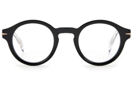 Okulary korekcyjne David Beckham DB7051/BB 807/G6 blue-light [non-prescription] Okrągłe Czarne