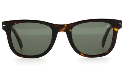 Okulary przeciwsłoneczne David Beckham DB1006/S 086/QT Kwadratowe Havana