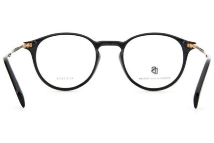 Okulary korekcyjne David Beckham DB1049 807 Okrągłe Czarne