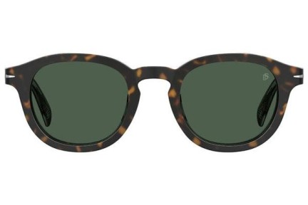 Okulary korekcyjne David Beckham DB1080/CS 086/UC Okrągłe Havana