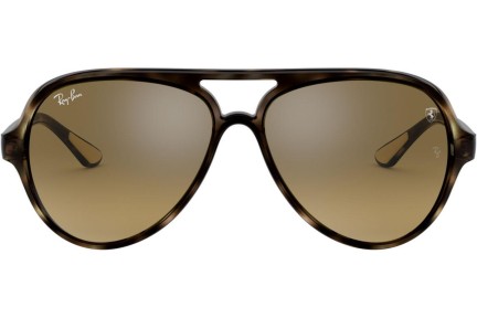 Okulary przeciwsłoneczne Ray-Ban RB4125M F6093K Pilotki (Aviator) Havana