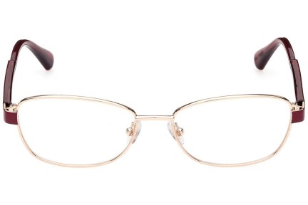 Okulary korekcyjne Max&Co. MO5062 081 Prostokątne Złote