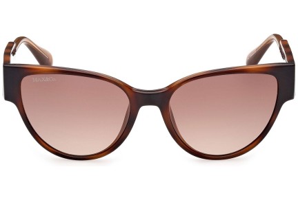 Okulary przeciwsłoneczne Max&Co. MO0053 52F Kocie oczy Havana