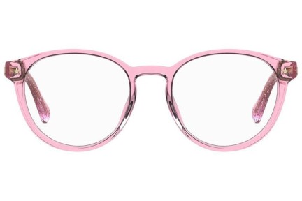 Okulary korekcyjne Chiara Ferragni CF1015 35J Okrągłe Różowe