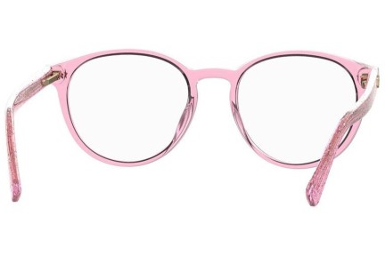 Okulary korekcyjne Chiara Ferragni CF1015 35J Okrągłe Różowe