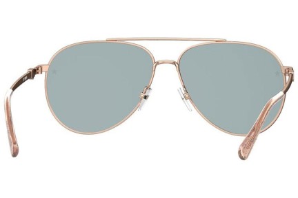 Okulary przeciwsłoneczne Chiara Ferragni CF1001/S K67/0J Pilotki (Aviator) Złote