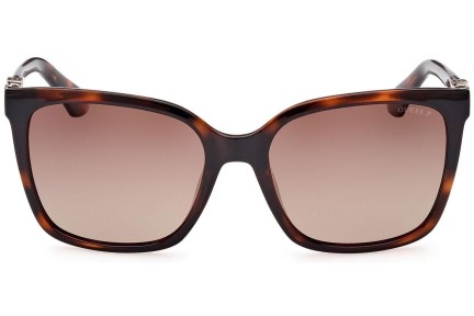 Okulary przeciwsłoneczne Guess GU7865 52H Polarized Kwadratowe Havana