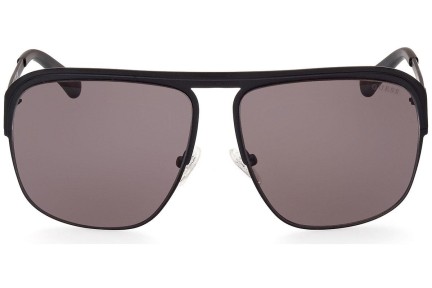 Okulary przeciwsłoneczne Guess GU5225 02A Pilotki (Aviator) Czarne