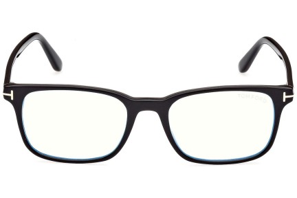 Okulary korekcyjne Tom Ford FT5831-B 001 Prostokątne Czarne