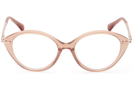 Okulary korekcyjne Max Mara MM5075 059 Okrągłe Beżowe