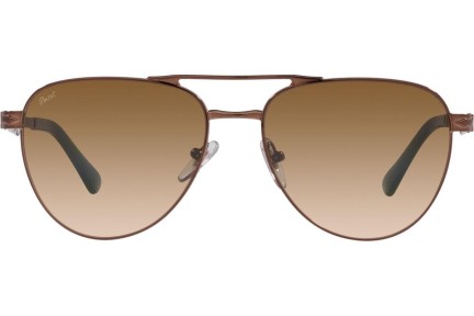 Okulary przeciwsłoneczne Persol PO1003S 112451 Pilotki (Aviator) Brązowe