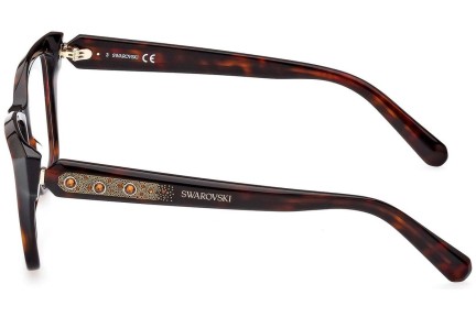 Okulary korekcyjne Swarovski SK5468 052 Kwadratowe Havana