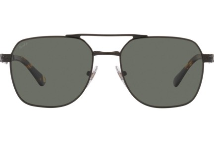 Okulary przeciwsłoneczne Persol PO1004S 115158 Polarized Kwadratowe Czarne